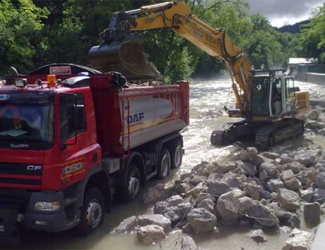 Manutenzioni fluviali e centrali idroelettriche