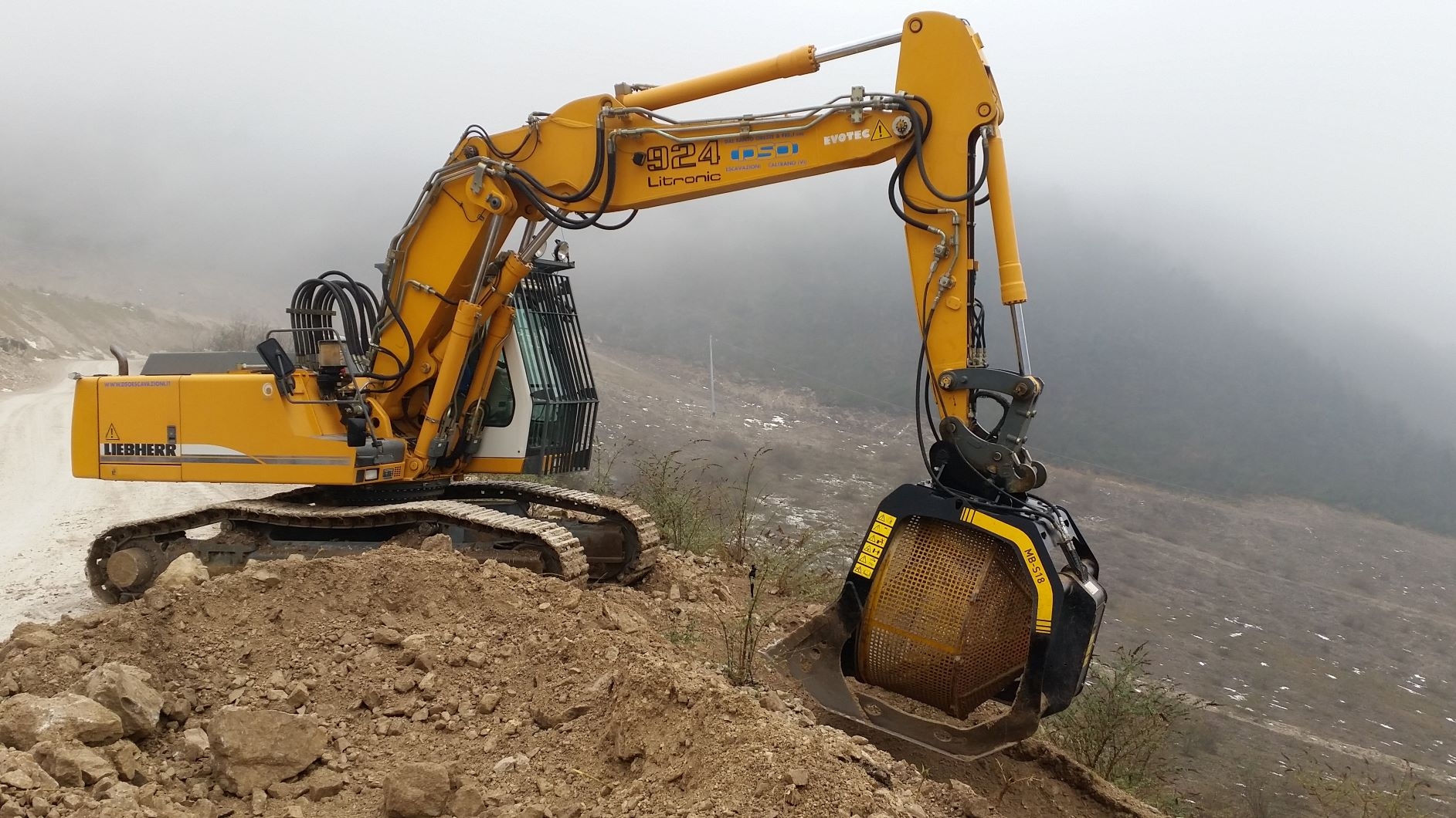 Attrezzature e accessori su macchine operatrici