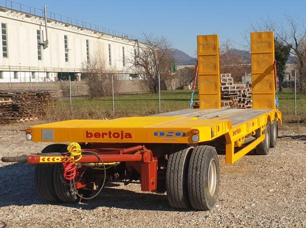 Rimorchio pianale BERTOJA
