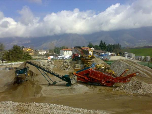 Frantumazione e vagliatura