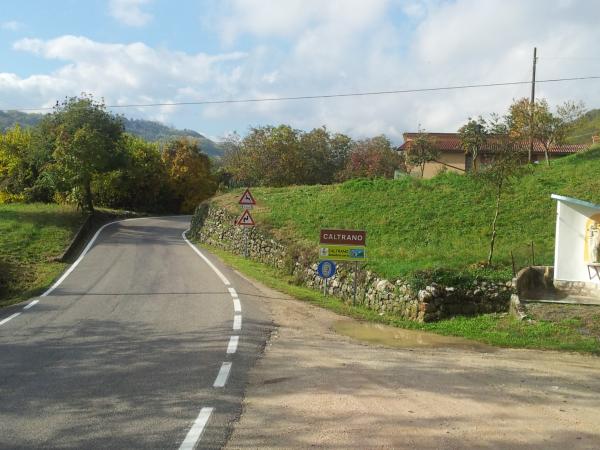 ALLARGAMENTO CURVA STRADA PROVINCIALE CALTRANO CALVENE,